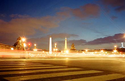 Paris Streetlights, 35mm film, 2006