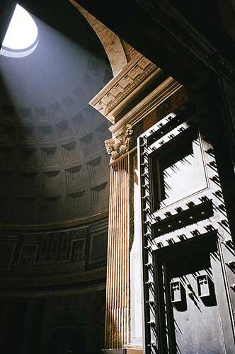 Pantheon Door, 35mm film, 2008